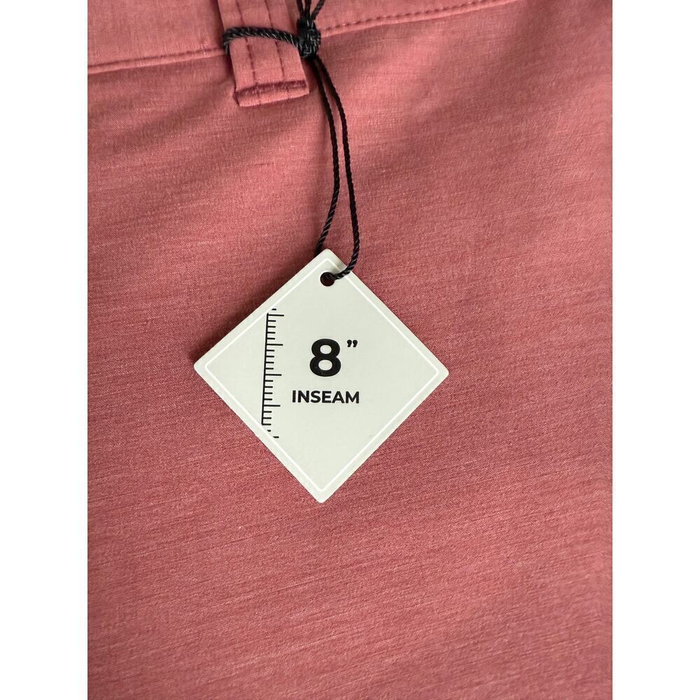Travis Mathew Men's Heather Roan Rouge 8" Tech Chino Short Size 42 - Picture 8 of 10